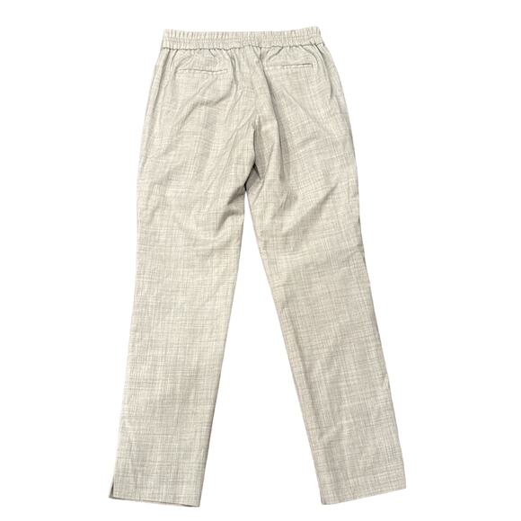 J.Crew Women's Harlow Elastic Waistband Pull On Pants Light Gray Size 6 - Picture 3 of 10